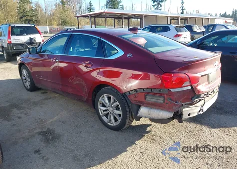 2016 Chevrolet Impala 1Lt z USA, uszkodzony, nr VIN 2G1105SA2G9167735